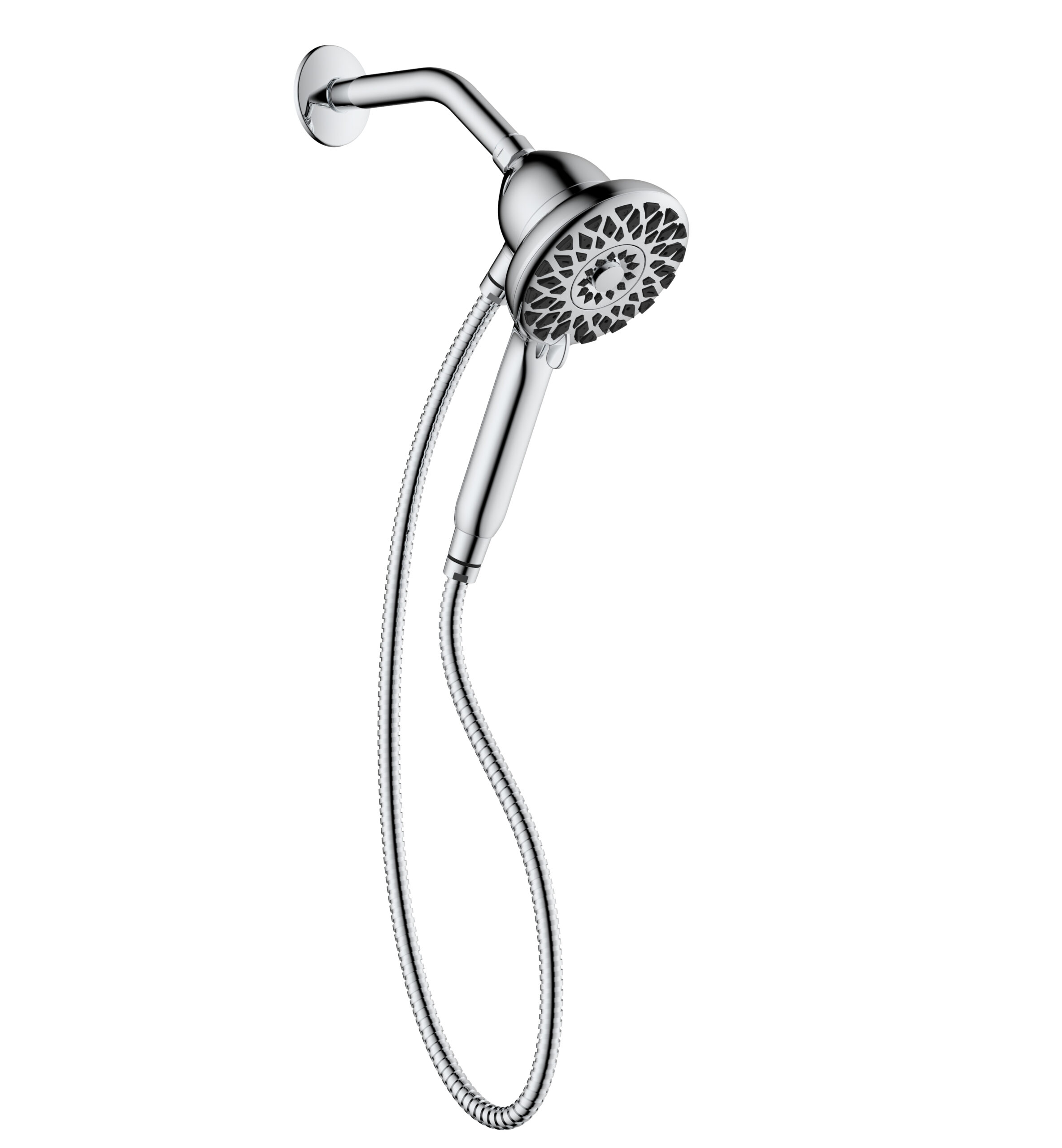 01K62MJWAWPFPS4BPZA52K8R99.jpg Cobra Spectra Hand Shower Head Set Magnetic Docking 4 Spray Chrome - Image 1