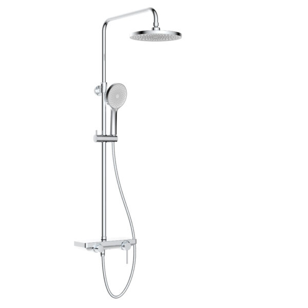 Cobra Shower Column With Tray Chrome