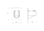 Cobra Hand Shower Holder without screws Chrome - Image 2