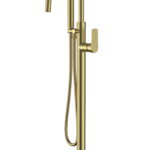 Cobra Seine Bath Mixer Freestanding With 1500mm Hose and Handshower Brushed Gold