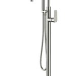 Cobra Seine Bath Mixer Freestanding With 1500mm Hose and Handshower Brushed Nickel