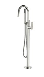 Cobra Seine Bath Mixer Freestanding With 1500mm Hose and Handshower Brushed Nickel