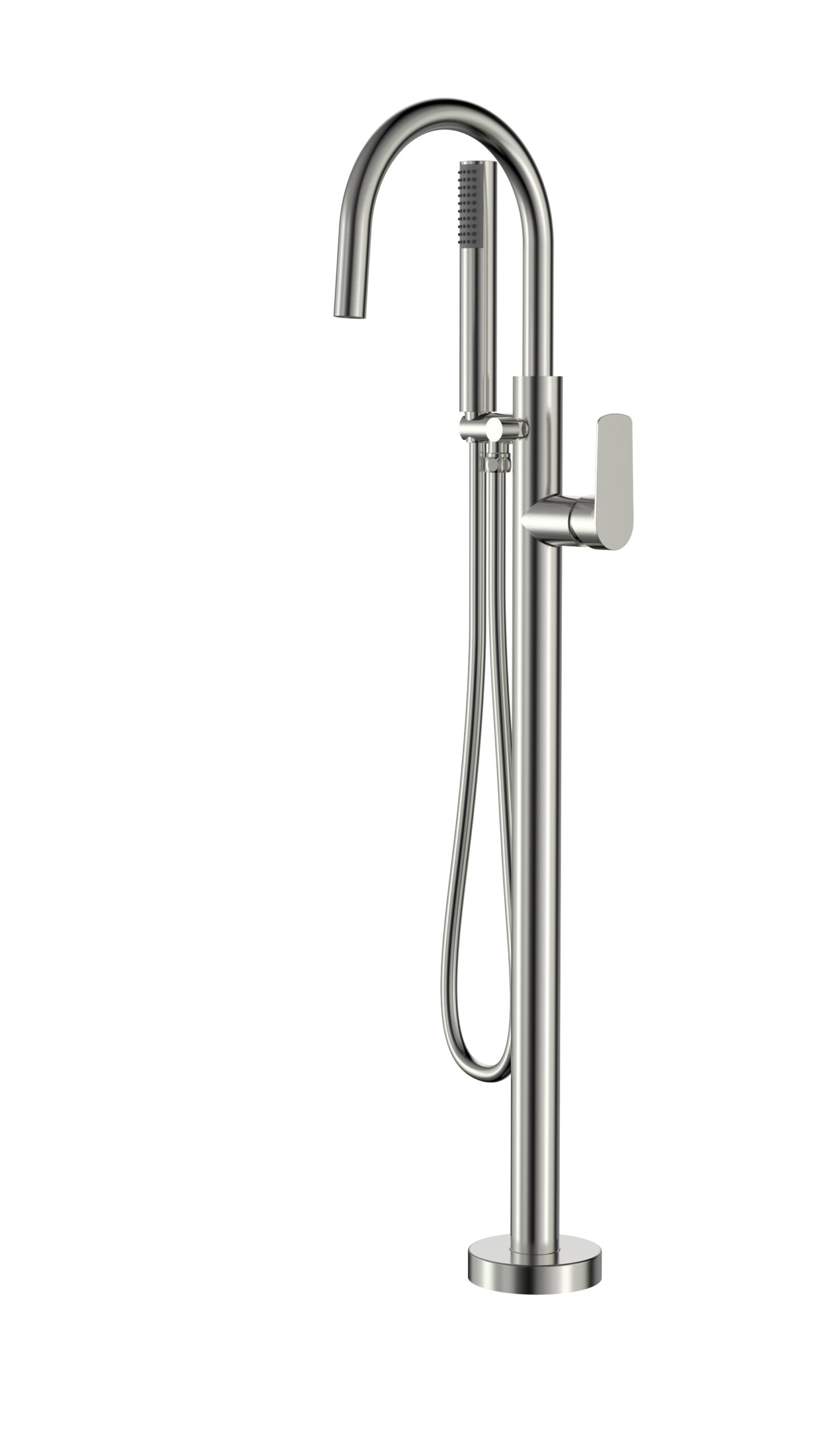 01K94A4PBQ8ABWKBA4DYW34PFS.jpg Cobra Seine Bath Mixer Freestanding With 1500mm Hose and Handshower Brushed Nickel - Image 1