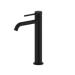 Cobra Tigris Basin Mixer Pillar Type Raised 1/2 FI Matte Black