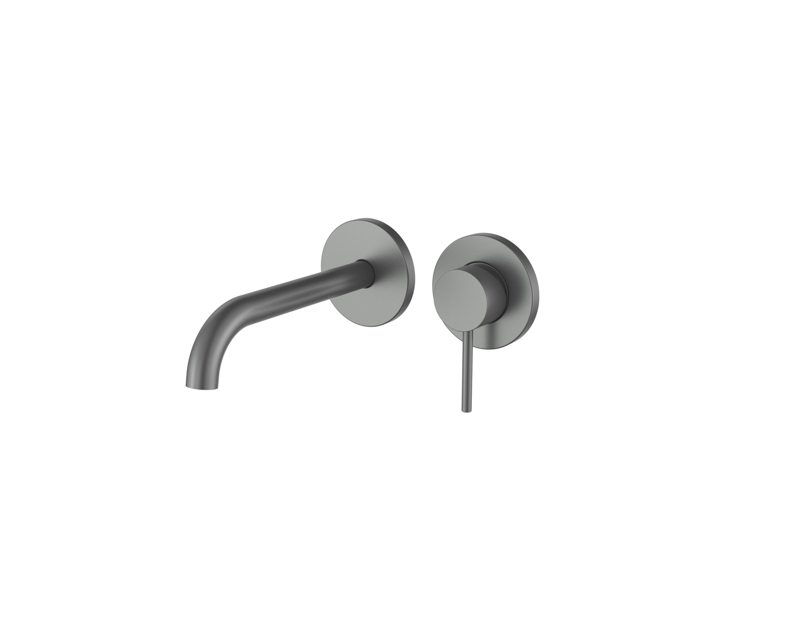 01KGMEJ9EC9JJHD3ZXFVR7V72Q.jpg Cobra Tigris Basin Mixer Wall Type 1/2 FI Brushed Gun Grey - Image 1