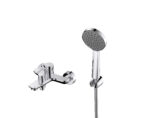 Cobra Tigris Bath Mixer Exposed Wall Type With Handshower Set 1/2 FI Chrome