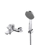 Cobra Tigris Bath Mixer Exposed Wall Type With Handshower Set 1/2 FI Chrome