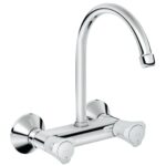 Grohe Costa L Wall mixer, 1/2" chrome