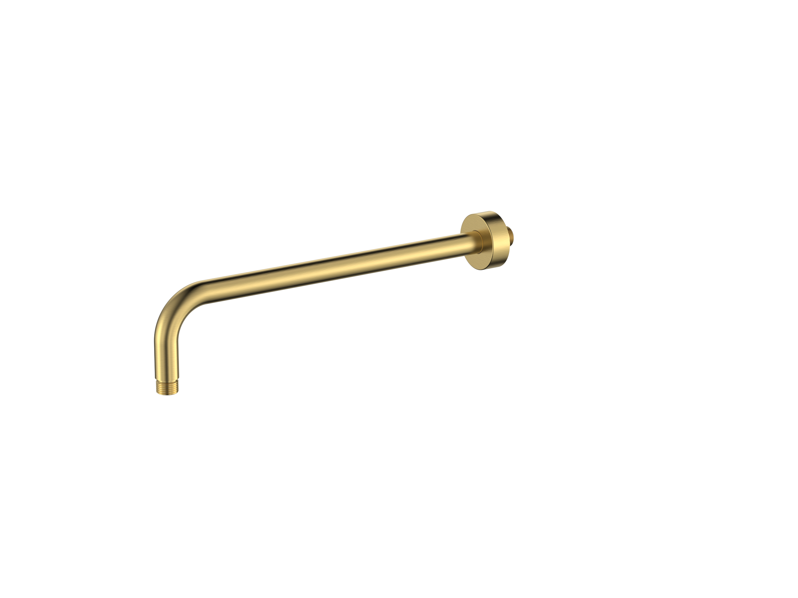 029BG.jpg Cobra Seine Shower Arm 300mm Brushed Gold - Image 1