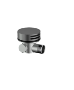 Cobra Seine Nikki Bath Spout Round Brushed Gun Grey