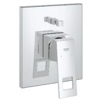 Grohe Eurocube Single-lever bath/shower mixer trim chrome