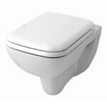 Vaal Urban Life Wall Hung Pan Rimless With Seat White