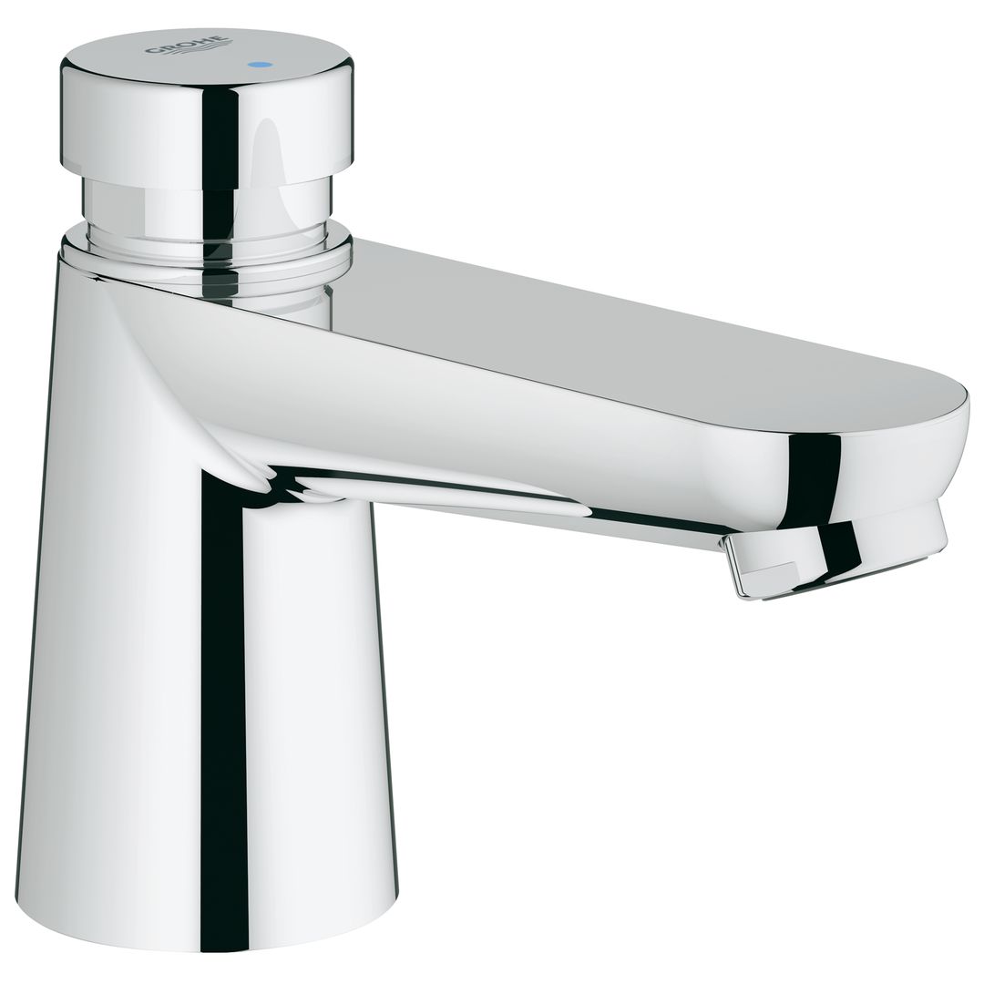 042315133810_2_CmYnSRY.jpg Grohe Euroeco Cosmopolitan T Self-closing pillar tap 1/2" chrome - Image 1