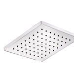 Cobra Arrive Shower Head 1 Spray Square Flow Rate Restricted to 10.0 l/min 200mm Chrome