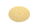 Cobra Seine Shower Head 1 Spray Round 200mm Brushed Gold