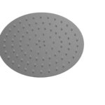 Cobra Seine Shower Head 200mm Brushed Gun Grey