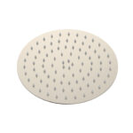 Cobra Seine Shower Head 1 Spray Round 200mm Brushed Nickel