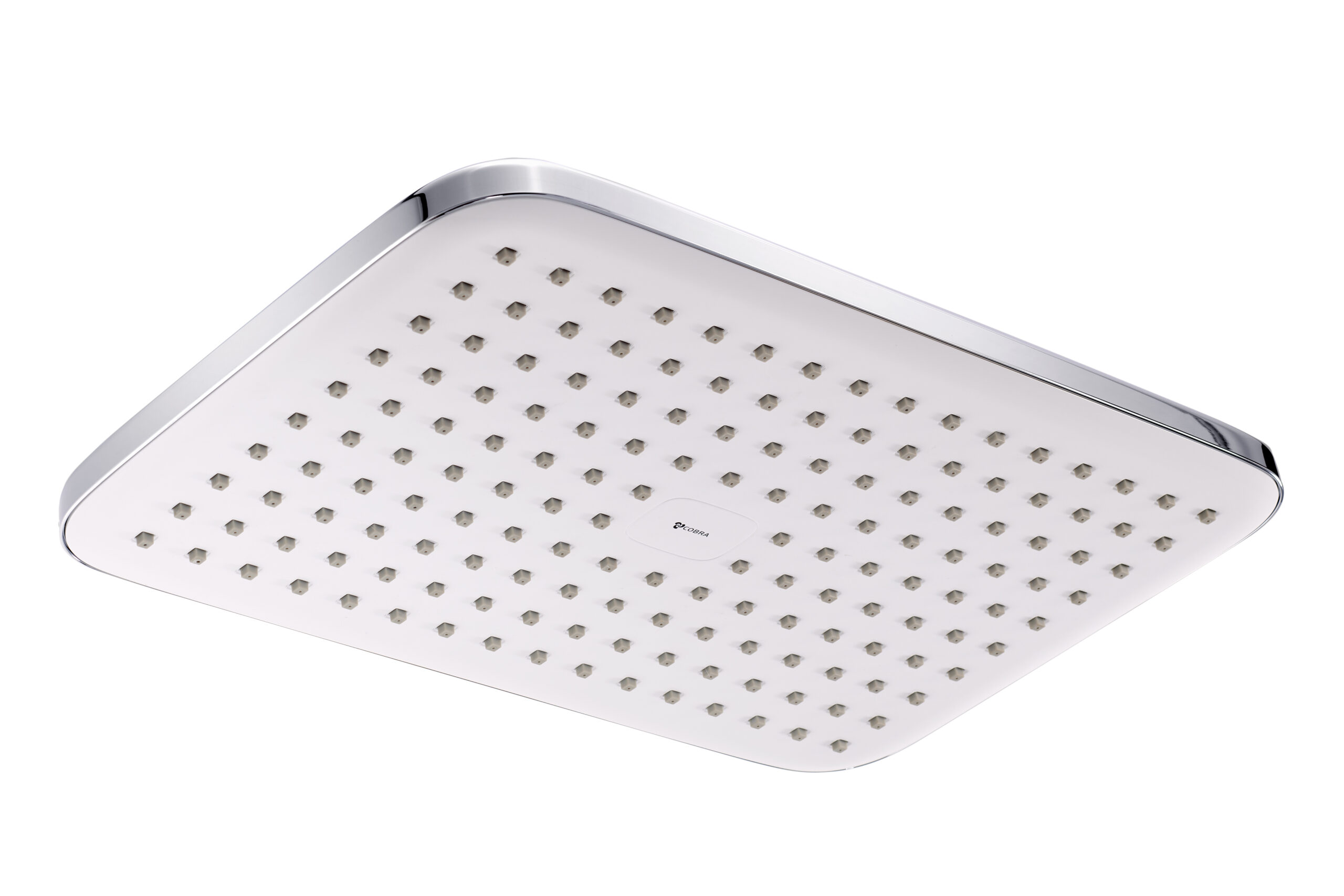 076BREATHE-RECT.jpg Cobra Breathe Shower Head 1 spray Rectangular 360x240 White Faceplate - Image 1