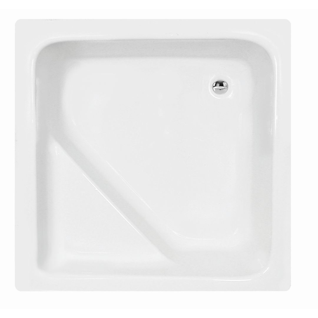 080709120233_5_IVL9lq8.jpg Cobra Sitra Shower Tray White - Image 1