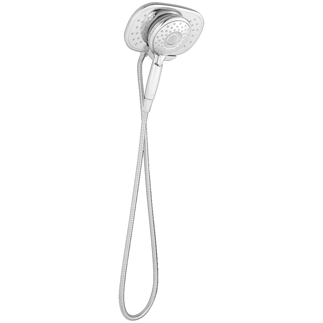 092519091143_1_MpVyqjf.jpg Cobra Spectra Duo 4 Function Spray Combination Shower Head And Handshower Chrome - Image 1