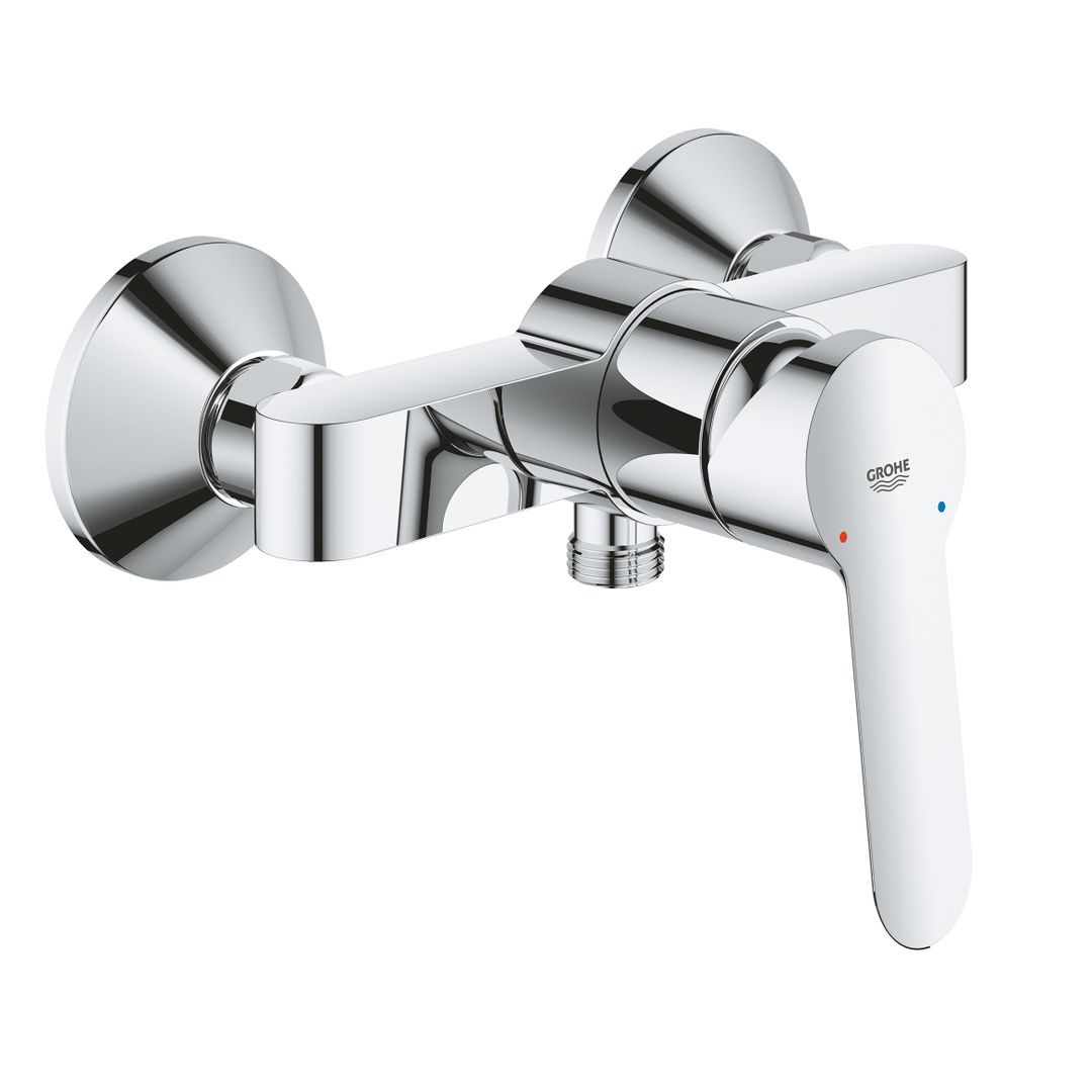 100319173154_4_SUsLLWV.jpg Grohe BauEdge Single-lever shower mixer 1/2" chrome - Image 1