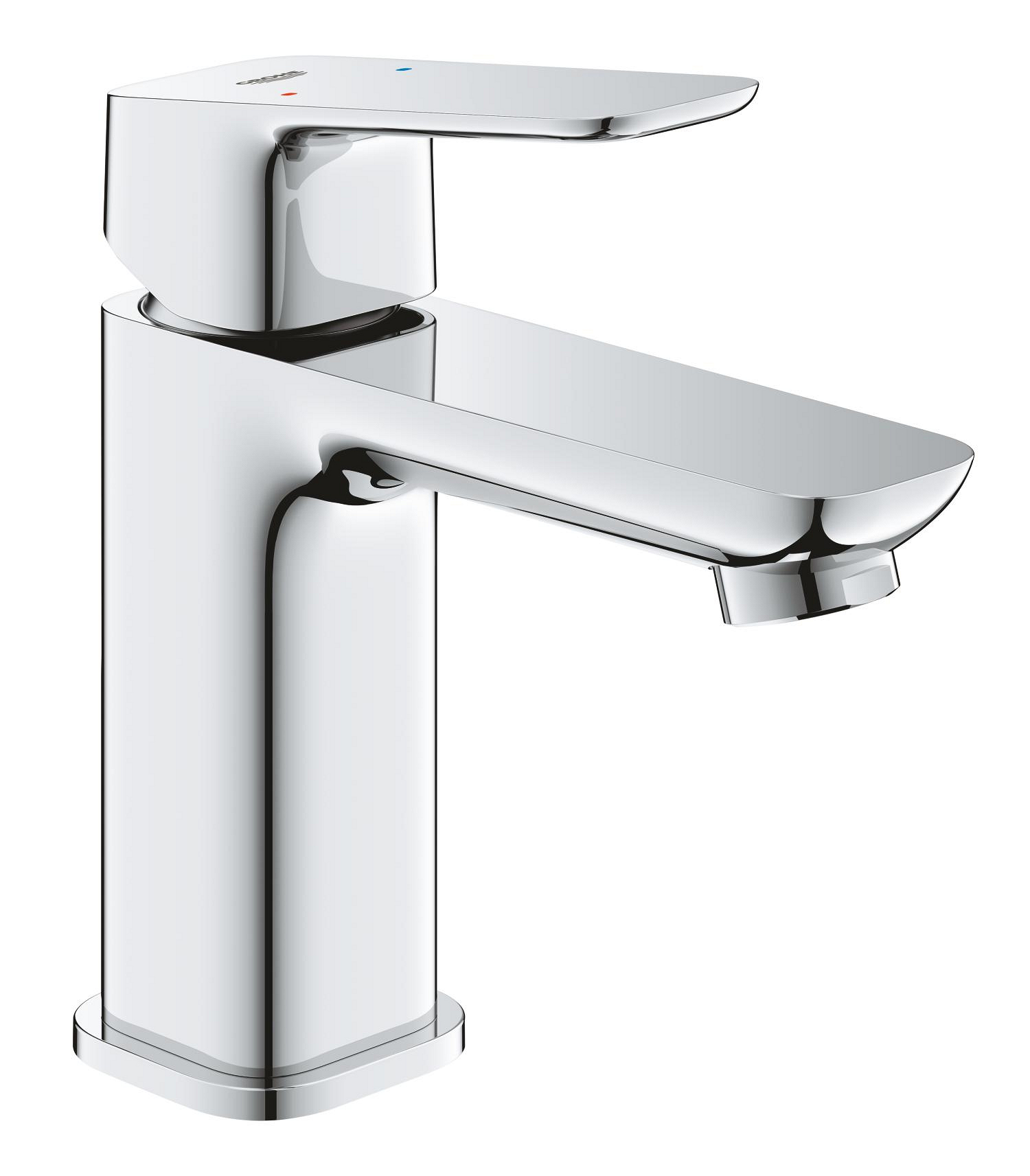 1016990000.jpg Grohe Cubeo Basin Mixer, Small, Smooth Body Chrome - Image 1