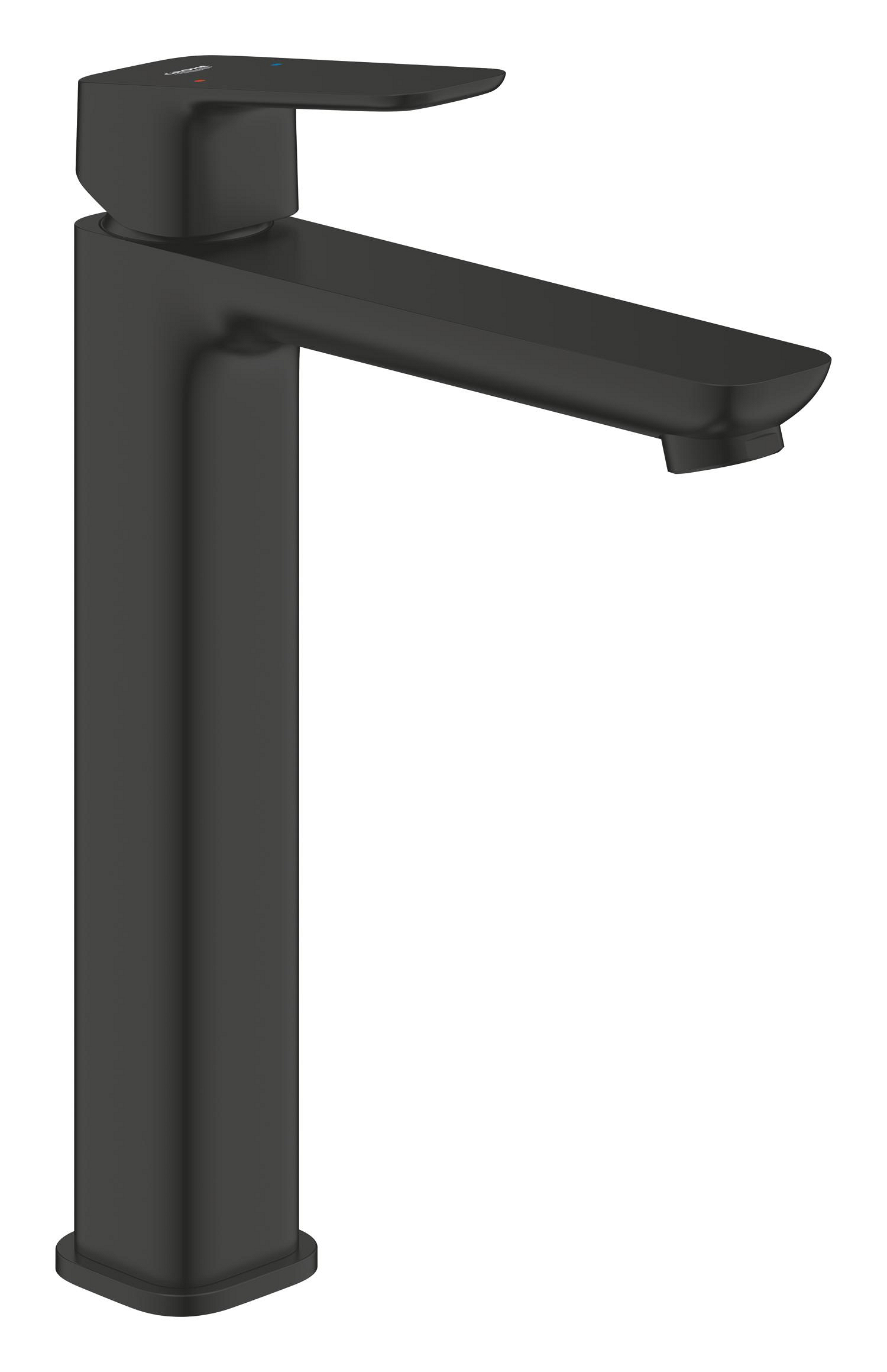 1017292430.jpg Grohe Cubeo Basin Mixer, Xl, Smooth Body Matte Black - Image 1