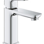 Grohe Cubeo Basin Mixer, Medium, Smooth Body Chrome