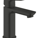 Grohe Cubeo Basin Mixer, Medium, Smooth Body Matte Black