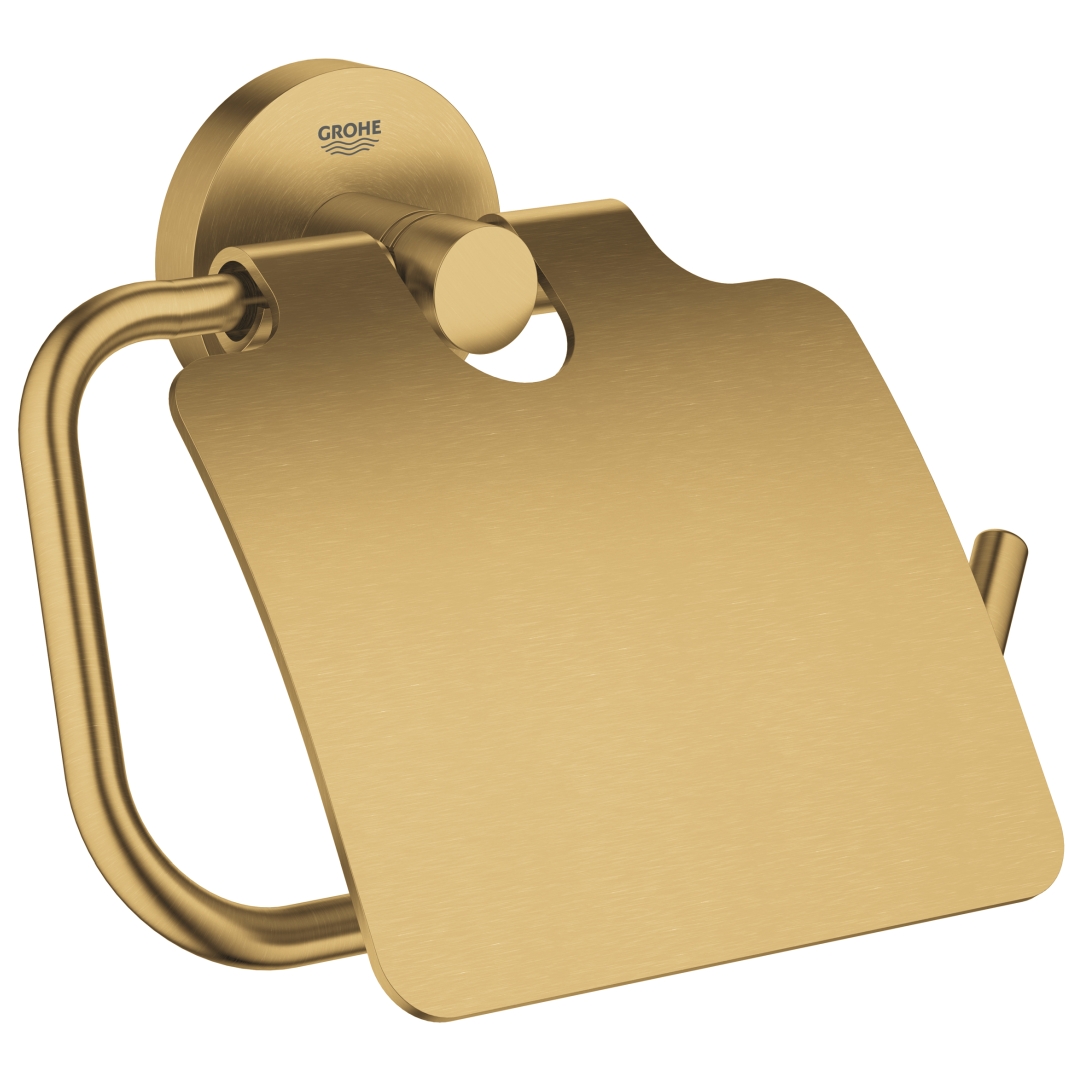 101920160520_5_dVCsUsa.jpg Grohe Essentials Toilet roll holder brushed cool sunrise - Image 1