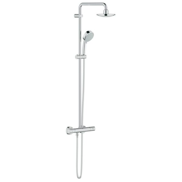 Grohe Tempesta Cosmopolitan 160 Shower system with thermostat for wall mounting chrome
