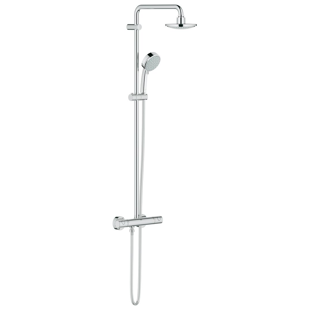 102616103341_2_rrhjJLm.jpg Grohe Tempesta Cosmopolitan 160 Shower system with thermostat for wall mounting chrome - Image 1