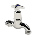 Cobra Star Heavy Pattern Hose Bibtap 1/2 MI Chrome