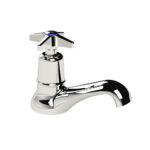 Cobra Star Heavy Pattern Pillar Tap 1/2 MI Chrome