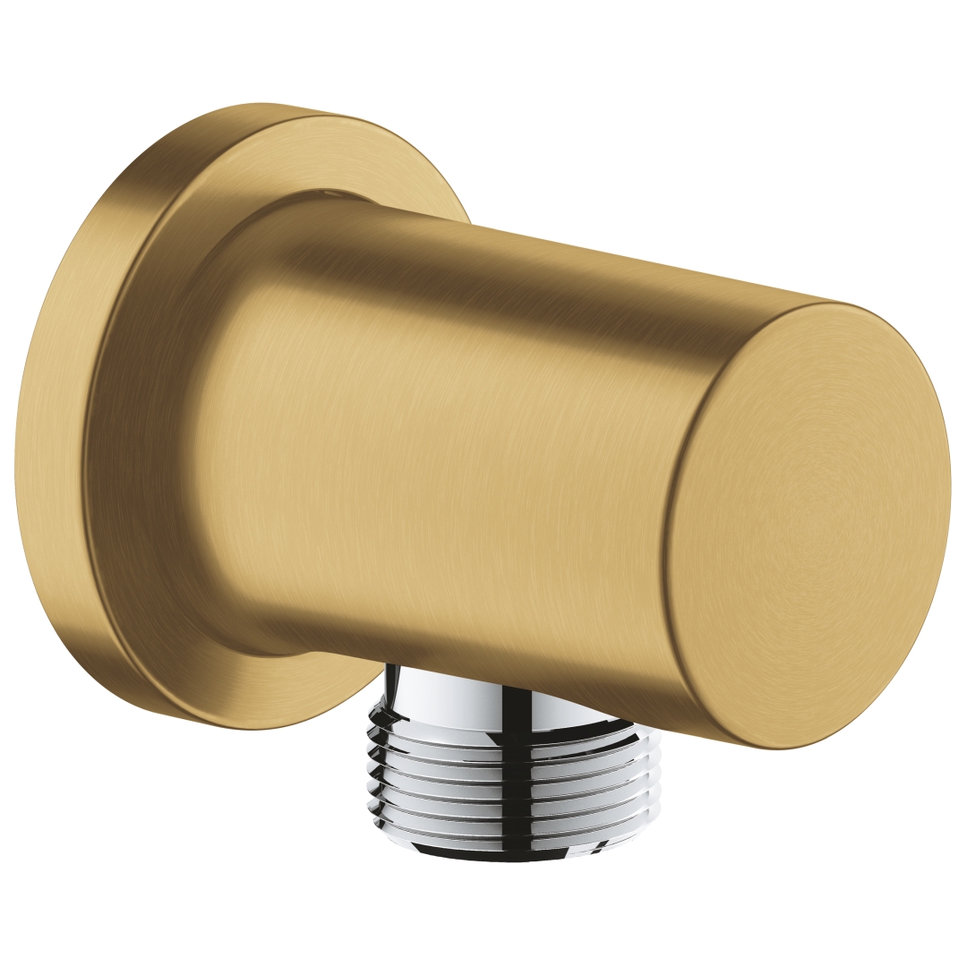 111920124617_5_NxJsm5w.jpg Grohe Rainshower Shower outlet elbow, 1/2" brushed cool sunrise - Image 1