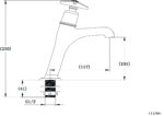 Cobra Star Original Light Pattern Raised Pillar Tap 1/2 MI Chrome - Image 2