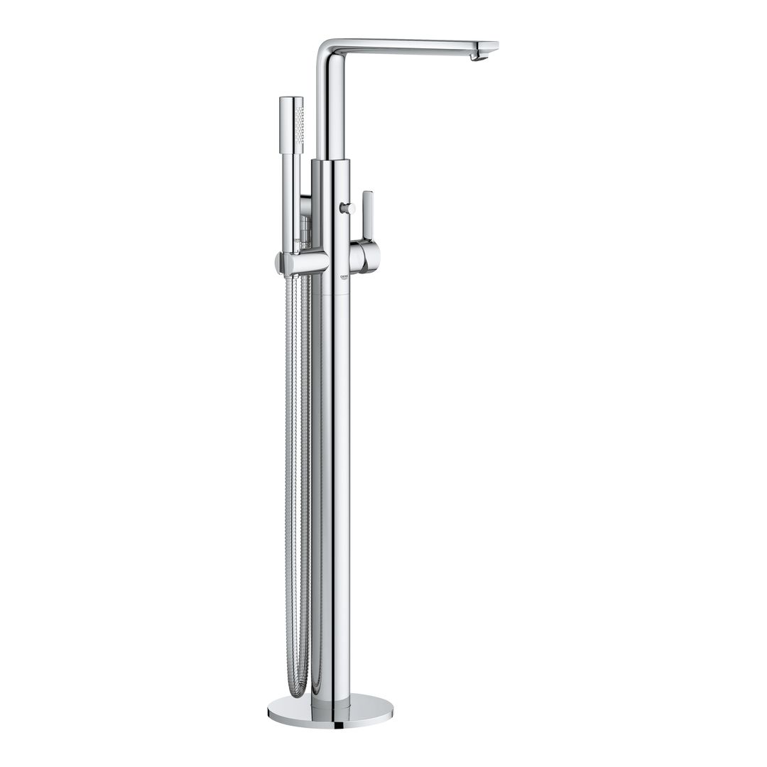 120517162907_3_vdXe3ss.jpg Grohe Lineare Single-lever bath mixer 1/2", floor mounted chrome - Image 1