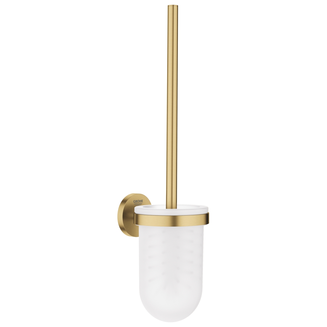 121120090750_5_3ujgwSs.jpg Grohe Essentials Toilet brush set brushed cool sunrise - Image 1