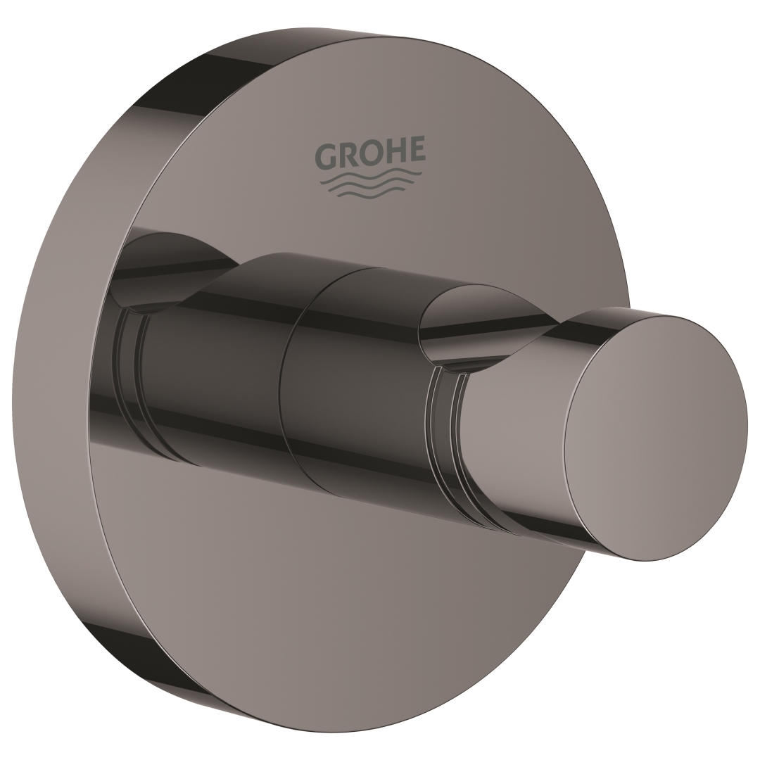 121120090750_5_qEZlS48.jpg Grohe Essentials Robe hook hard graphite - Image 1