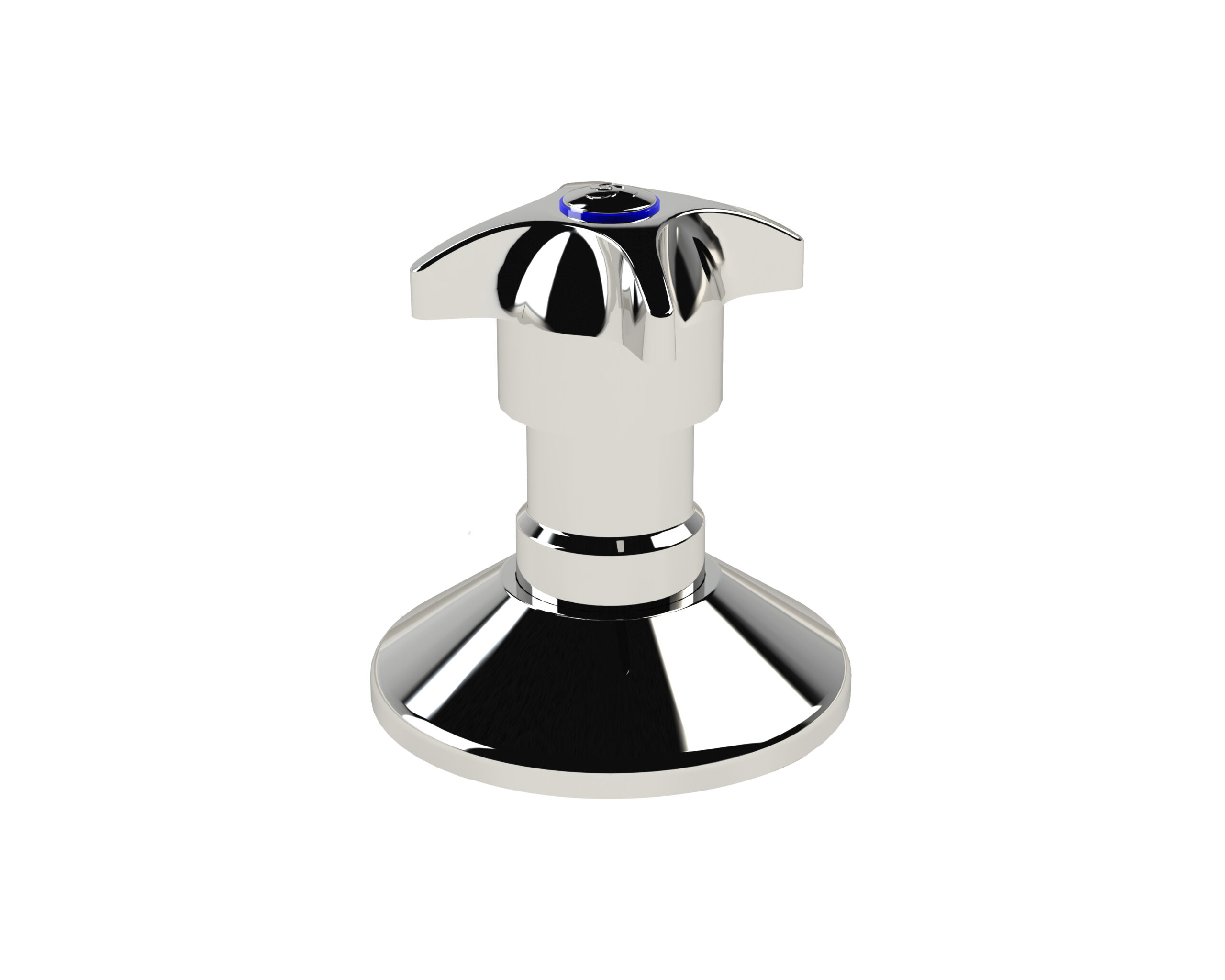 138-15NV.jpg Cobra Star Heavy Pattern Stoptal Underwall 15mm Compression Chrome - Image 1