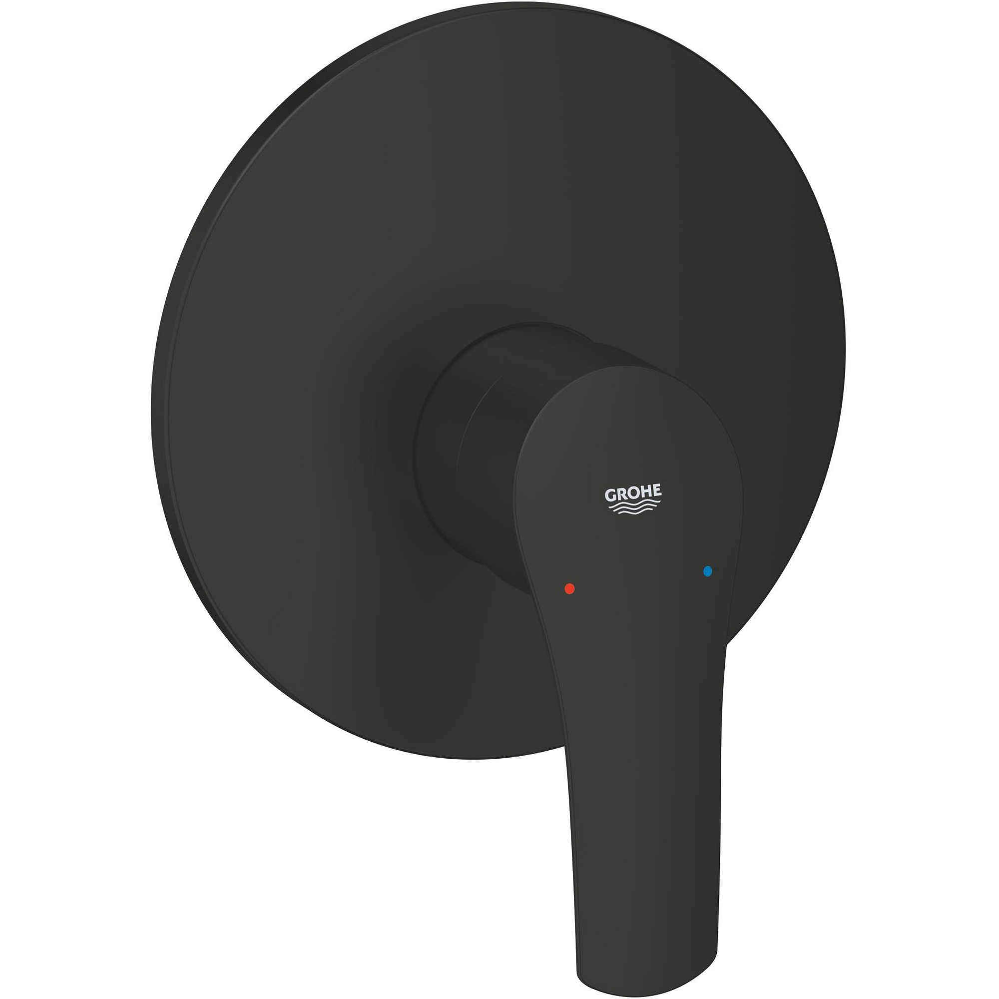 194512433.jpg Grohe Eurosmart Single-Lever Shower Mixer Trim Matte Black - Image 1
