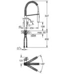 Grohe Eurocube Single-lever sink mixer 1/2" chrome - Image 2