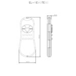 Cobra Elect Remote For Soap Dispenser Chrome - Image 2