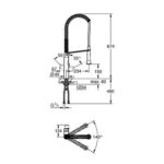 Grohe K7 Single-lever sink mixer 1/2" chrome - Image 2