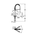 Grohe K7 Single-lever sink mixer 1/2" chrome - Image 2