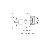 Grohe S union chrome - Image 2