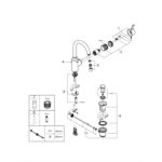 Grohe Eurosmart Cosmopolitan Single-lever basin mixer 1/2"L-Size chrome - Image 2