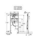 Grohe Rapid SL Element for wash basin with roughin-in set for infra-red electronic chrome - Image 2