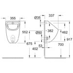 Grohe Bau Ceramic Urinal alpine white - Image 2