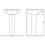 Cobra Shelter Full Pedestal Round White - Image 2